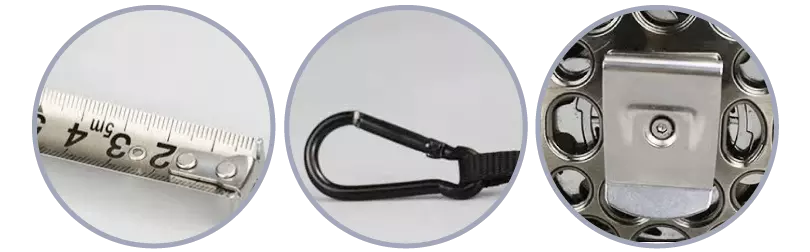 Professionaalne roostevabast terasest mõõdulint