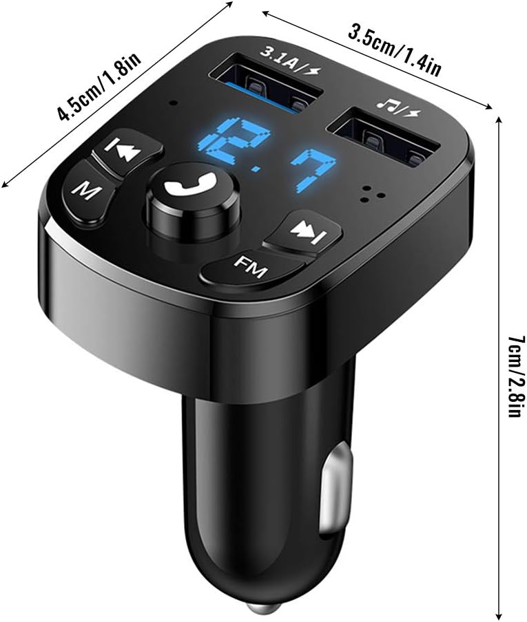 Bluetooth FM-modulaator autosse