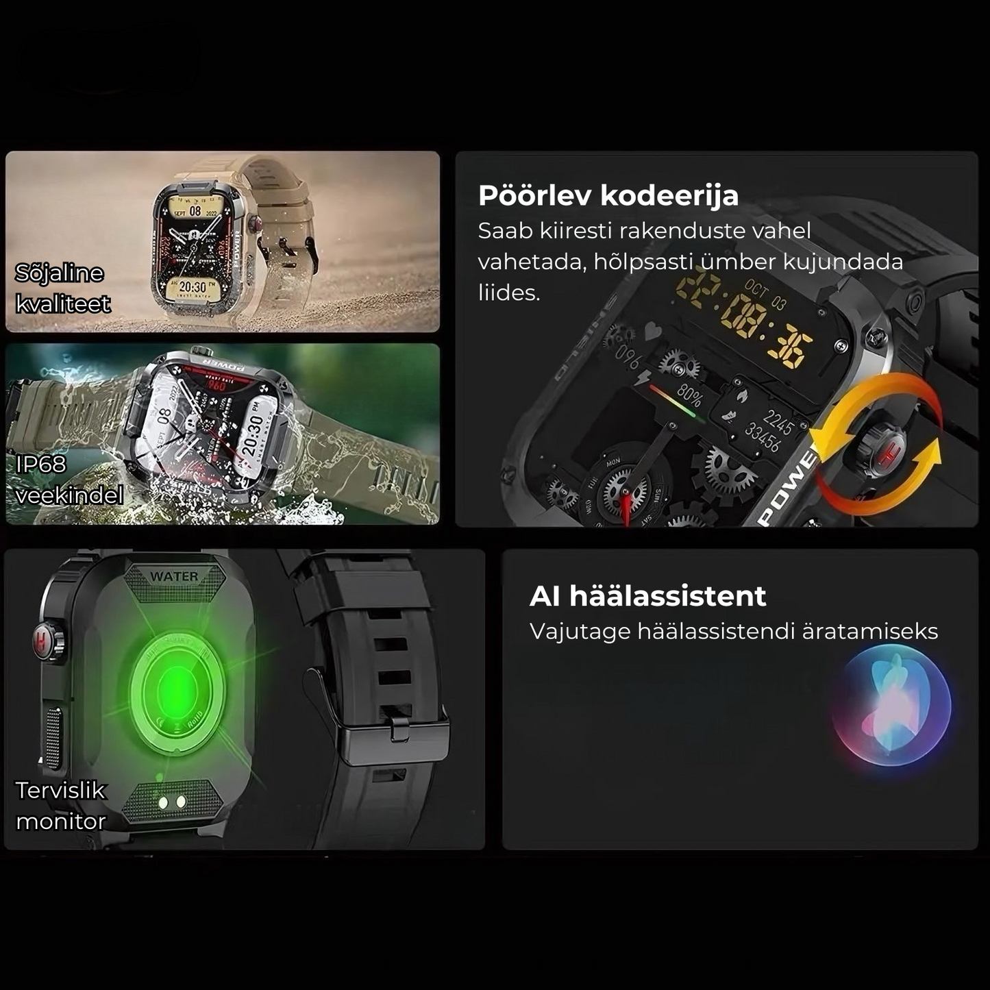 GalaxyArmor™ eriti vastupidav nutikell – suurepärane kingitus 🎁