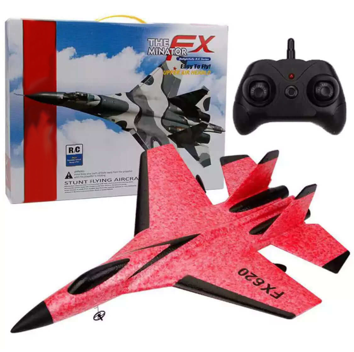 RC-lennuk puldiga lastele