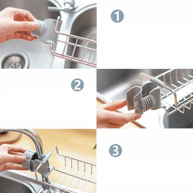 Köögis ja vannitoas kasutatav esemete korraldaja