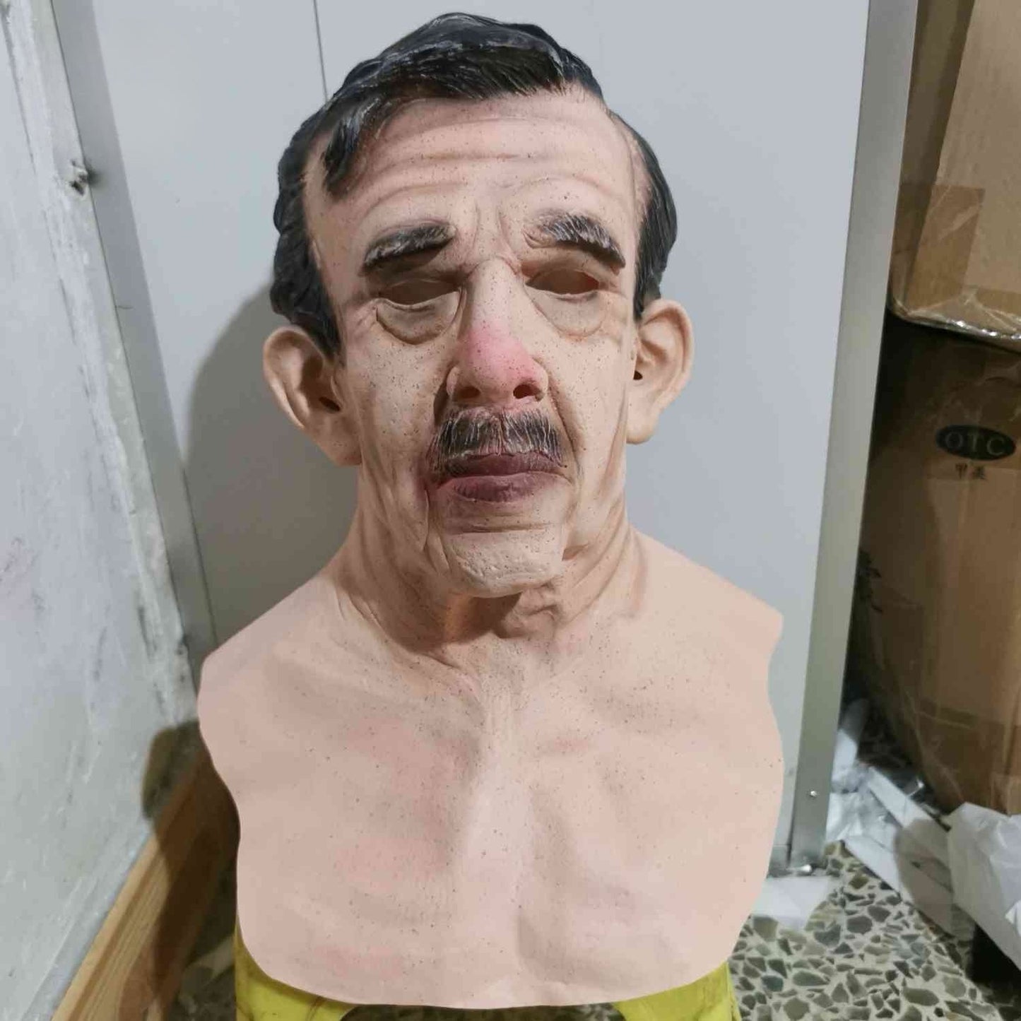 Gerontix™ mask | Realistlik, hingav lateksmask – ideaalne Halloweeniks
