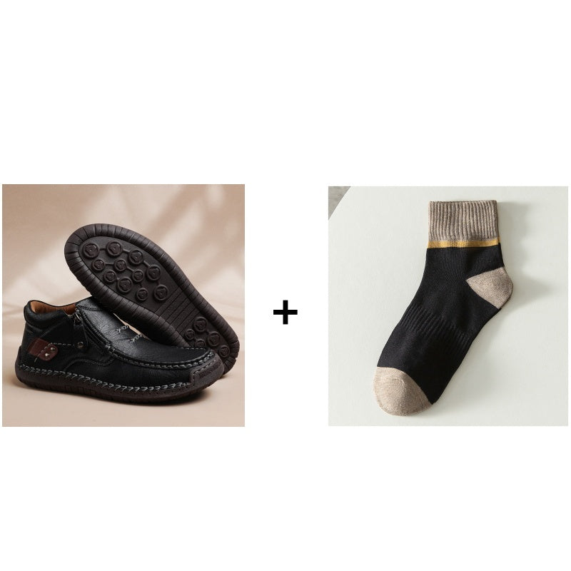 Retro stiilis meeste PU välisjalanõud