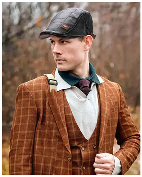 🎩 Moodne nahast barett