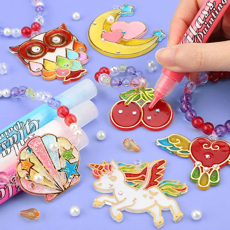 „Tee ise“ kristallide maalimise kunstide ja käsitöö komplekt