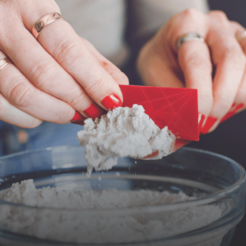 2 mõõtekulpi, 6 erinevat suurust