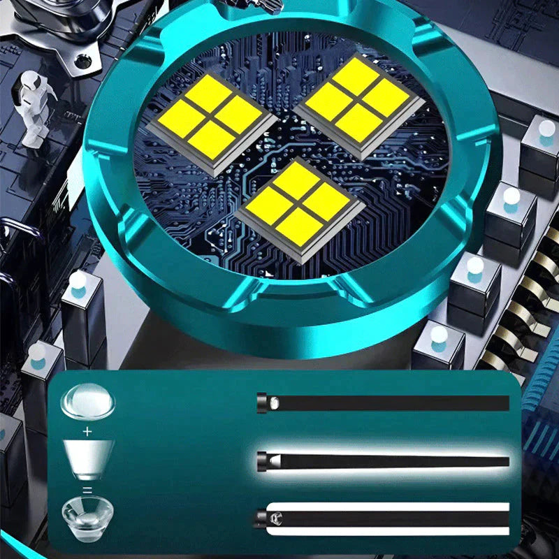 „MiniGlow™“ pöidla suurusega võimas taskulamp