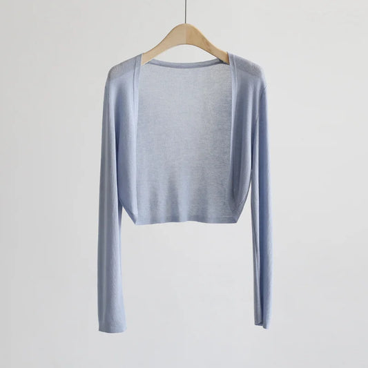 Naiste kootud päikesekaitsega kardigan