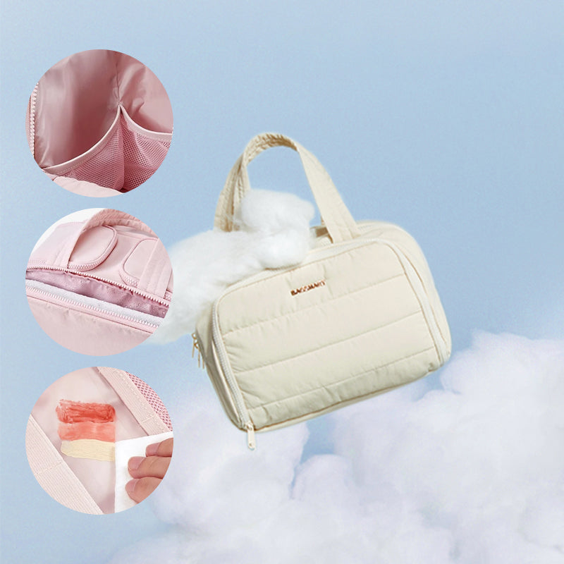 Multifunktsionaalne reisimeigi kosmeetikakott „4-in-1“