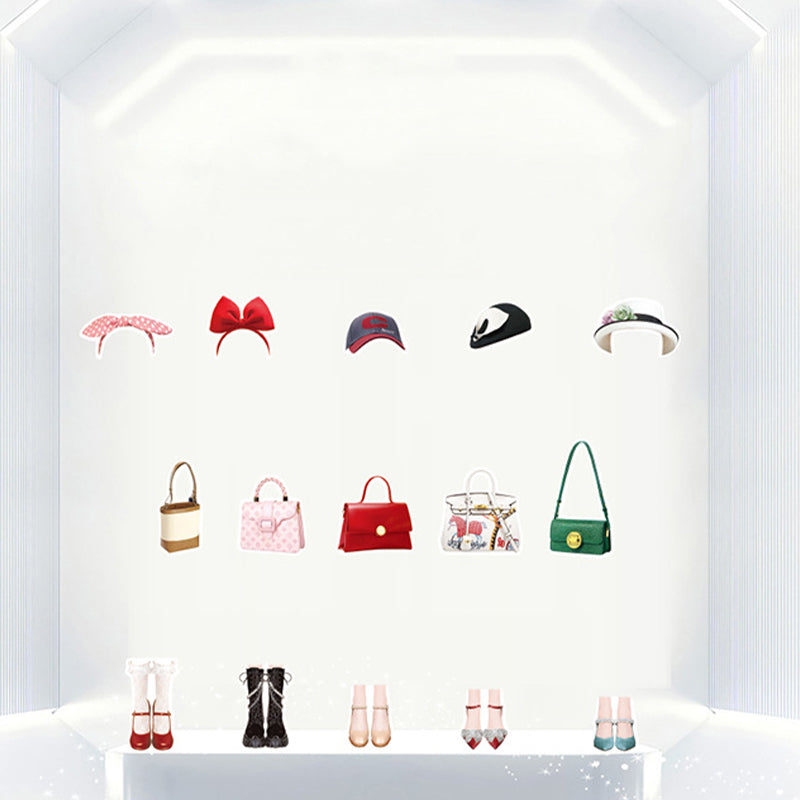 👗Magnetiline paberist nukk printsessi riietamiseks👸