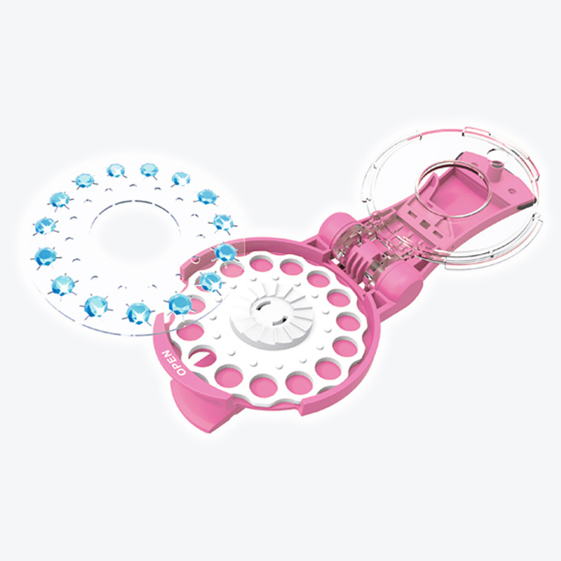 Glitteri kinnitamise tööriist