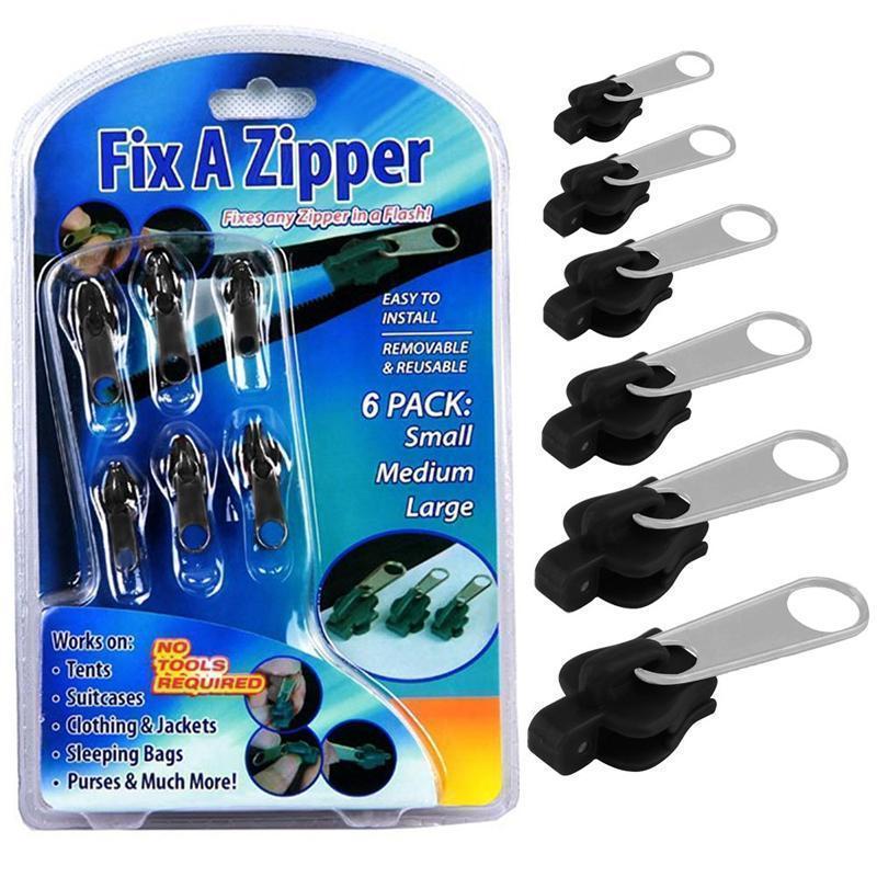 "Fix A Zipper" Tõmbluku kelk, 6 tk.