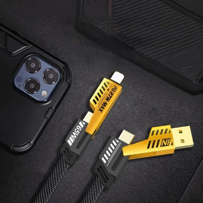 4-in-1 PD 65W kiirlaadimiskaabel