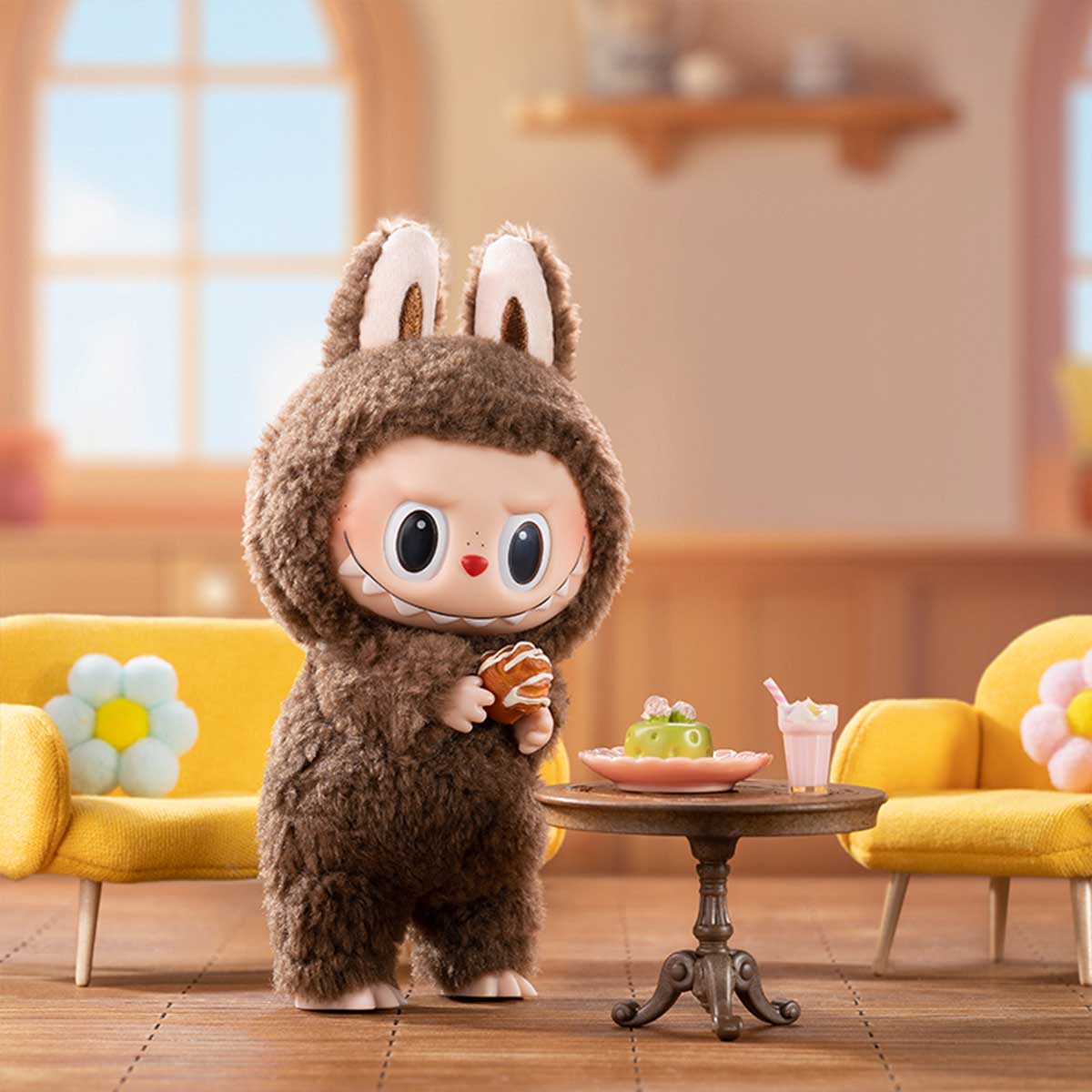 LABUBU | Plüüšist ripats "Exciting Macaron" kollektsiooni üllatuskarp Pop Mart