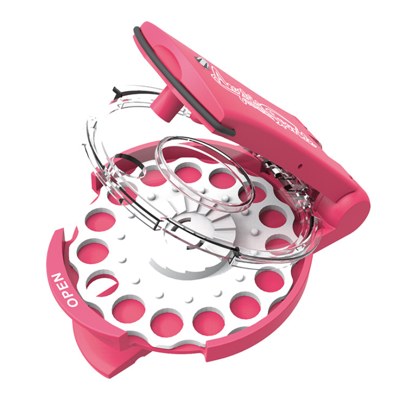 Glitteri kinnitamise tööriist