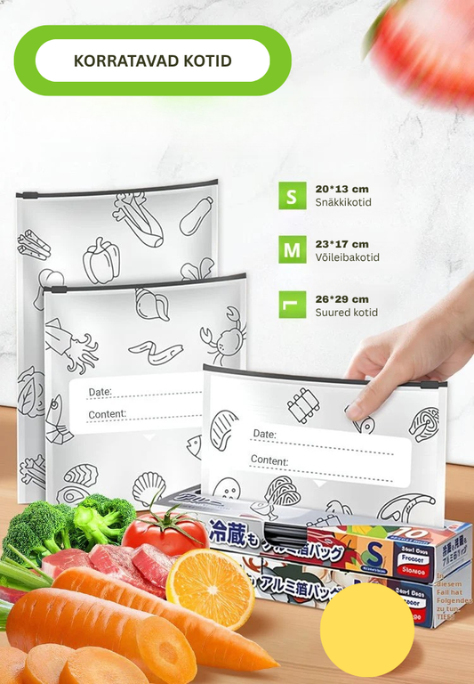 🌿 Korduvkasutatavad kotid – mugavad ja keskkonnasõbralikud!