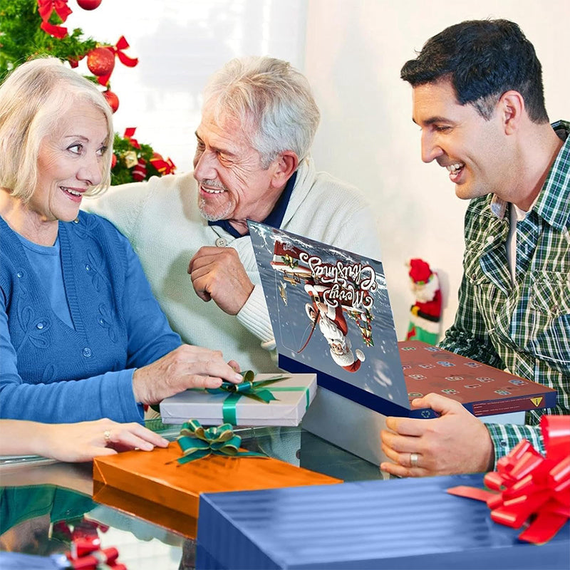 Kalapüügiriistade komplekt koos 24-päevase jõulukalendriga