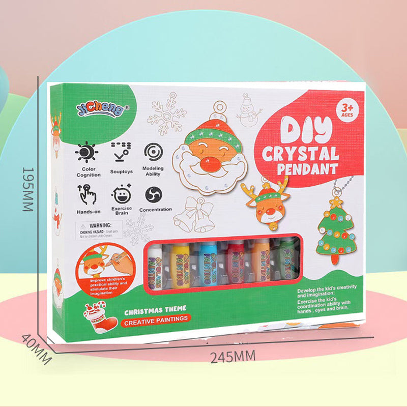 „Tee ise“ kristallide maalimiskomplekt