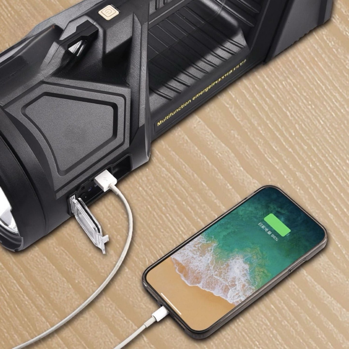 PowerBeam™ Super taskulamp | Ülivalgus • 6000 mAh • 500 m ulatus