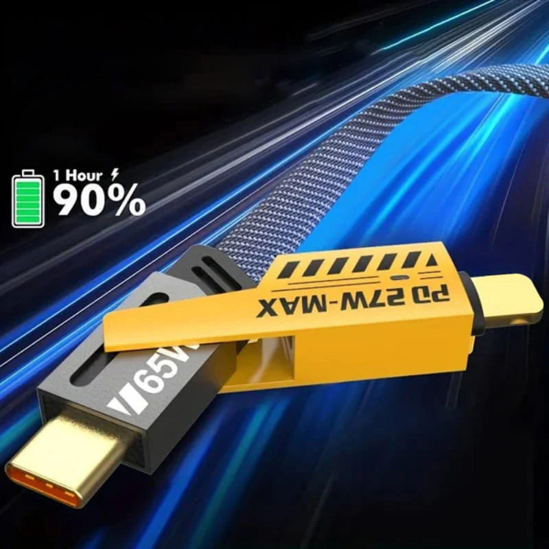 4-in-1 PD 65W kiirlaadimiskaabel