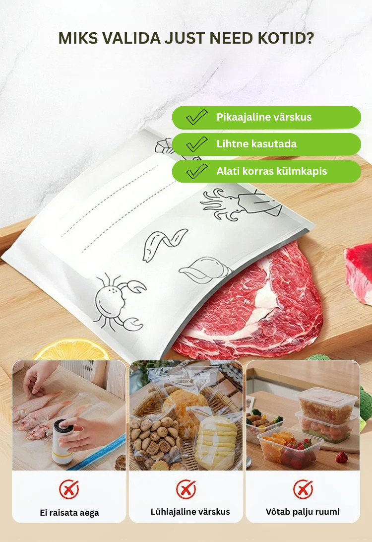 🌿 Korduvkasutatavad kotid – mugavad ja keskkonnasõbralikud!