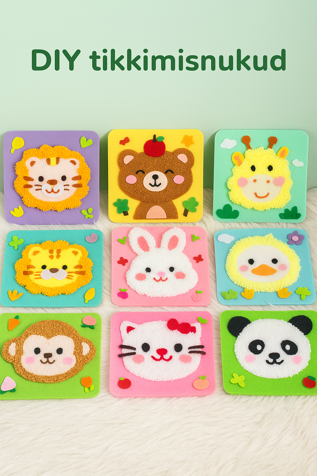 Tee-ise tikitud nukud