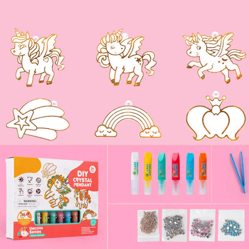 „Tee ise“ kristallide maalimise kunstide ja käsitöö komplekt