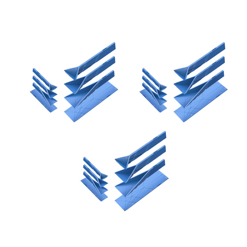 2 mõõtekulpi, 6 erinevat suurust