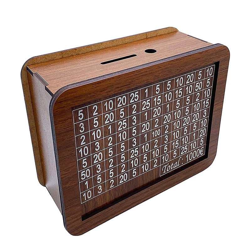 💶 Puidust rahakast graveeritud piltidega 🔐