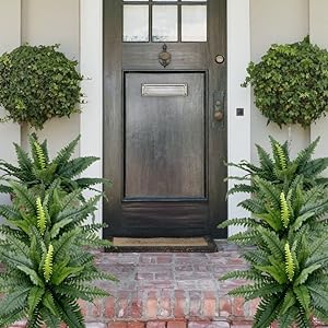 UV-kindel realistlik kunstlik Bostoni sõnajalg