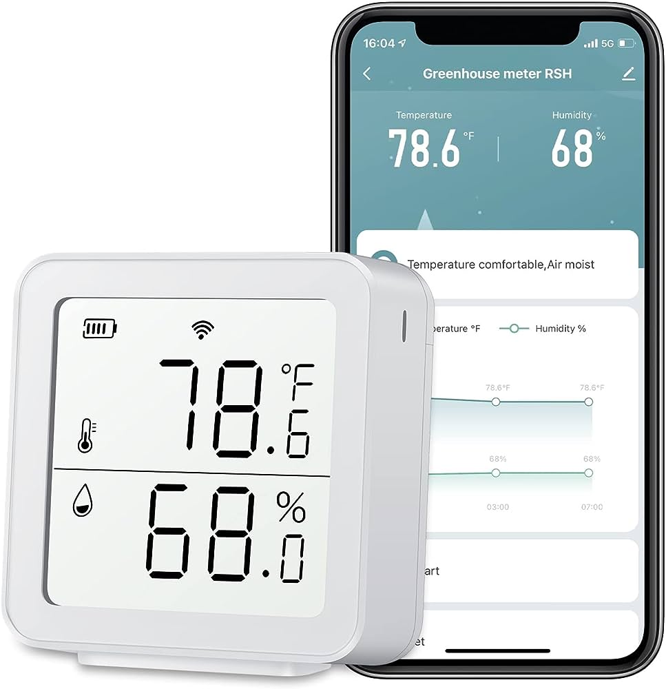 Juhtmevaba sisetemperatuuri ja õhuniiskuse mõõtja