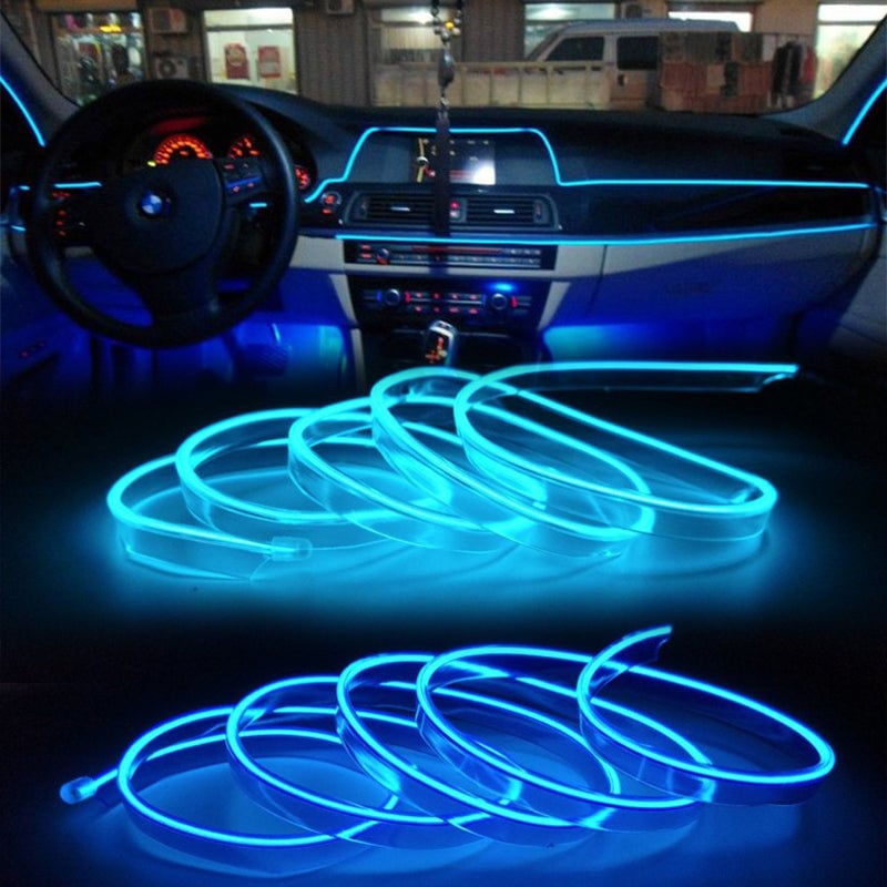 🚗 Auto dekoratiivne RGB LED riba💡