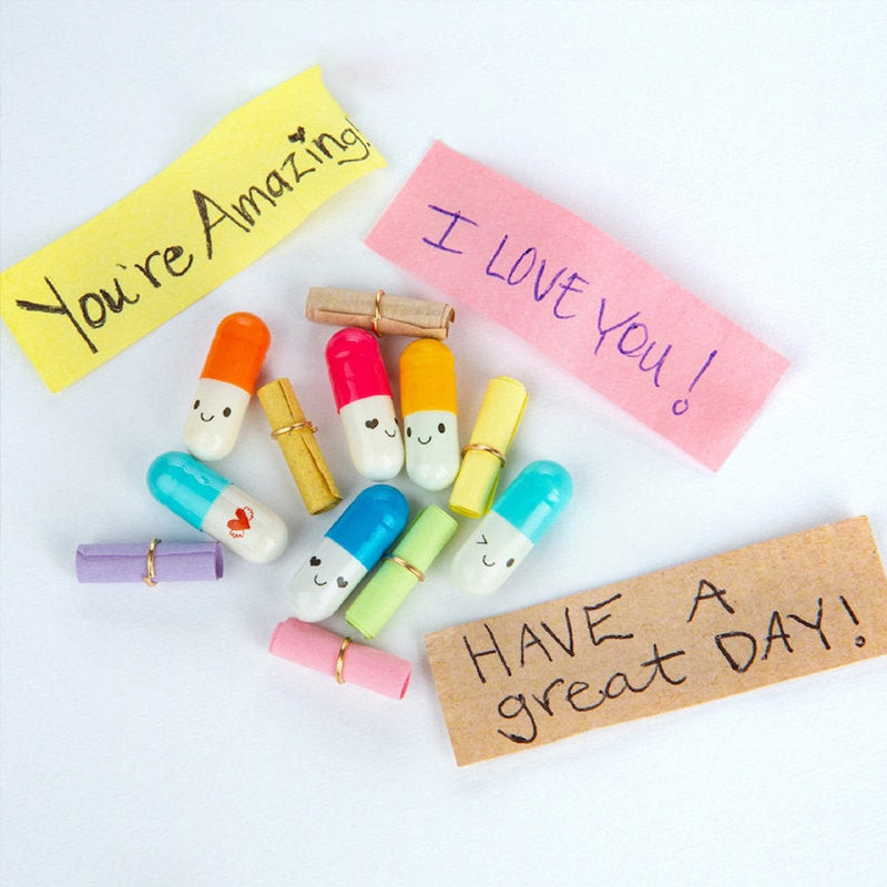 Kapslid sõnumiga sees