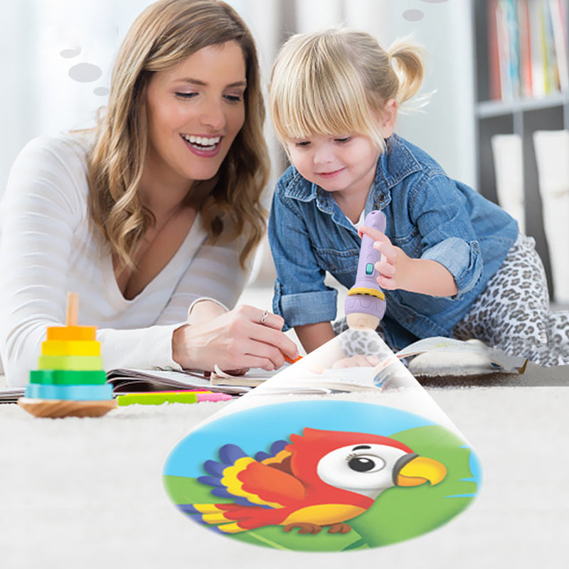 Laste projektori taskulamp