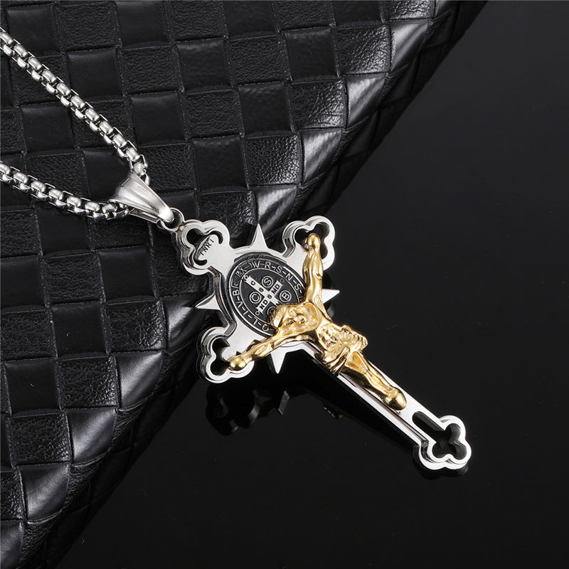 Püha Benediktuse medaljon ristil