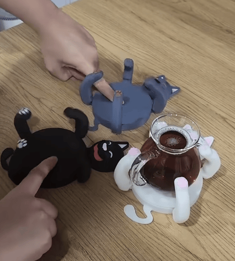 3D kinnitatavad kassikujulised tassialused