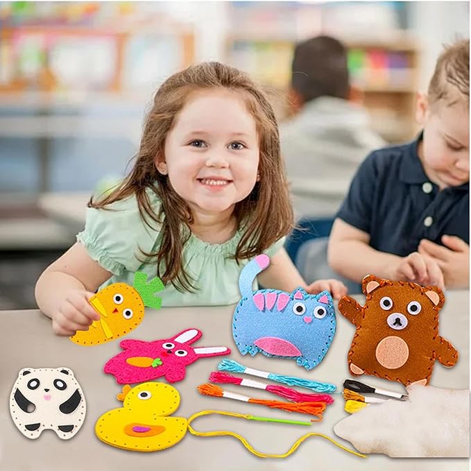 🧵 Laste DIY õmblemiskomplekt 🎨