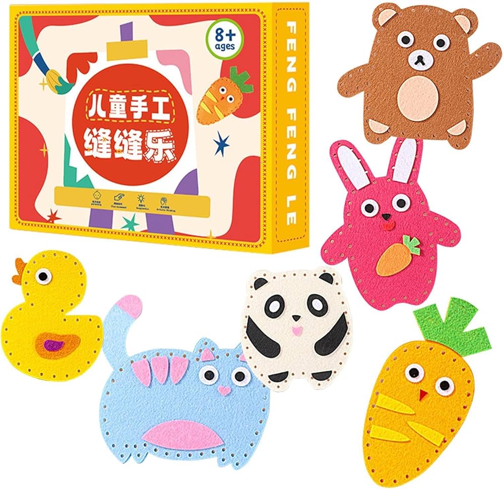 🧵 Laste DIY õmblemiskomplekt 🎨