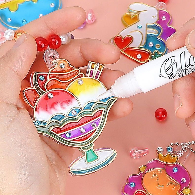 „Tee ise“ kristallide maalimiskomplekt