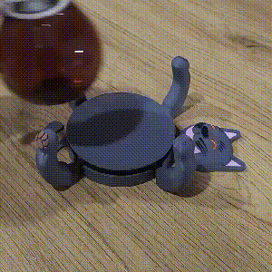 3D kinnitatavad kassikujulised tassialused