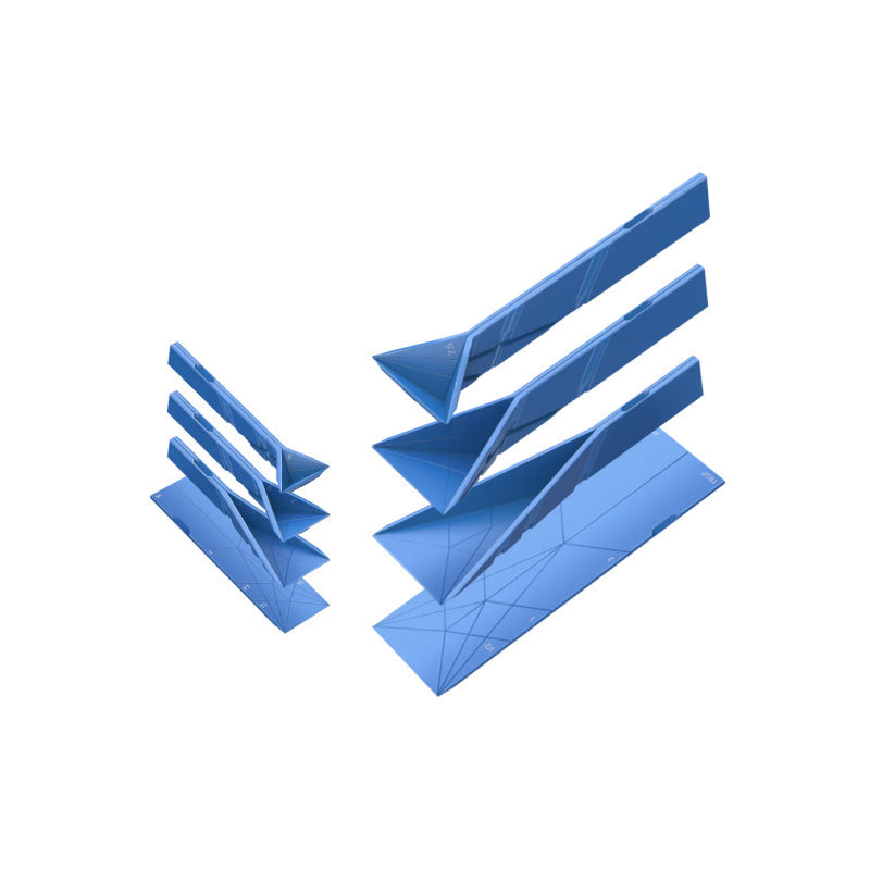 2 mõõtekulpi, 6 erinevat suurust