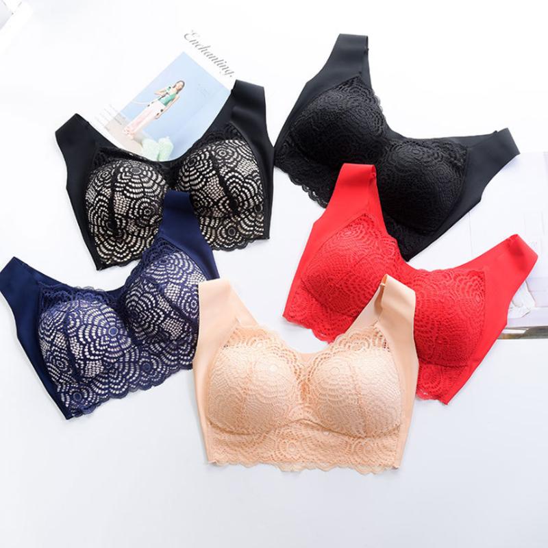 Õmblusteta pitsist rinnahoidja - mugav istuvus ja rindade tõstmine