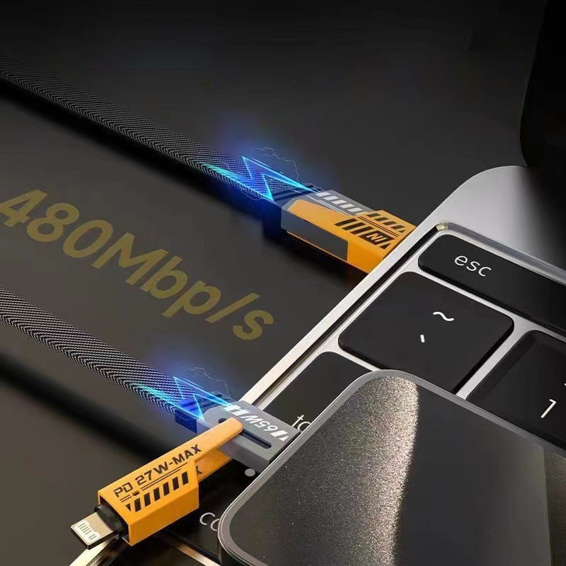 4-in-1 PD 65W kiirlaadimiskaabel