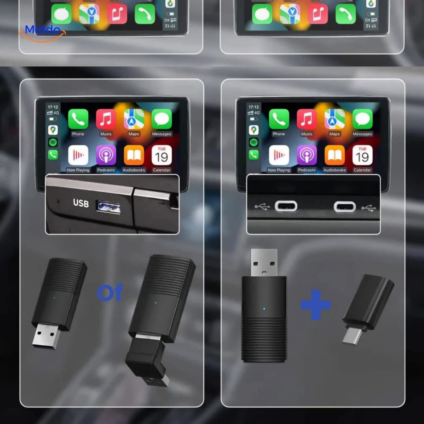 Adapteriga | Juhtmevaba, kiire BT-ühendus ja sujuv navigeerimine!