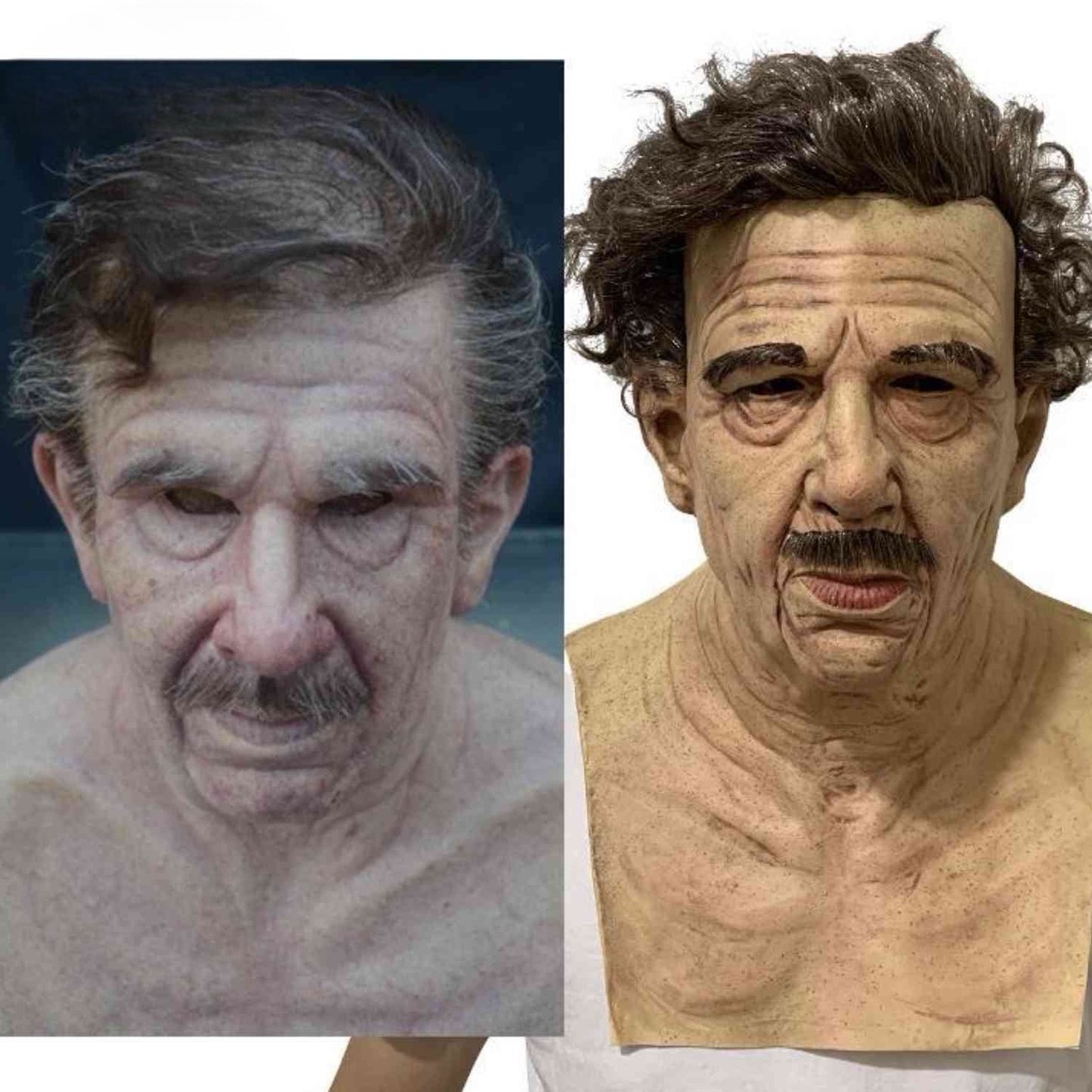 Gerontix™ mask | Realistlik, hingav lateksmask – ideaalne Halloweeniks