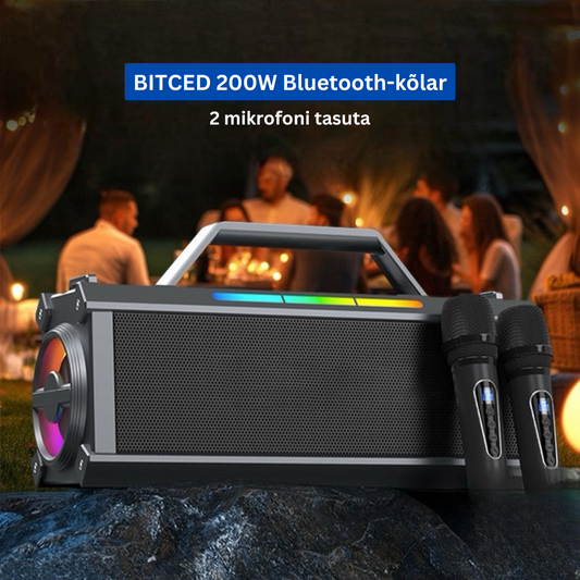 BITCED 200W Bluetooth kõlar