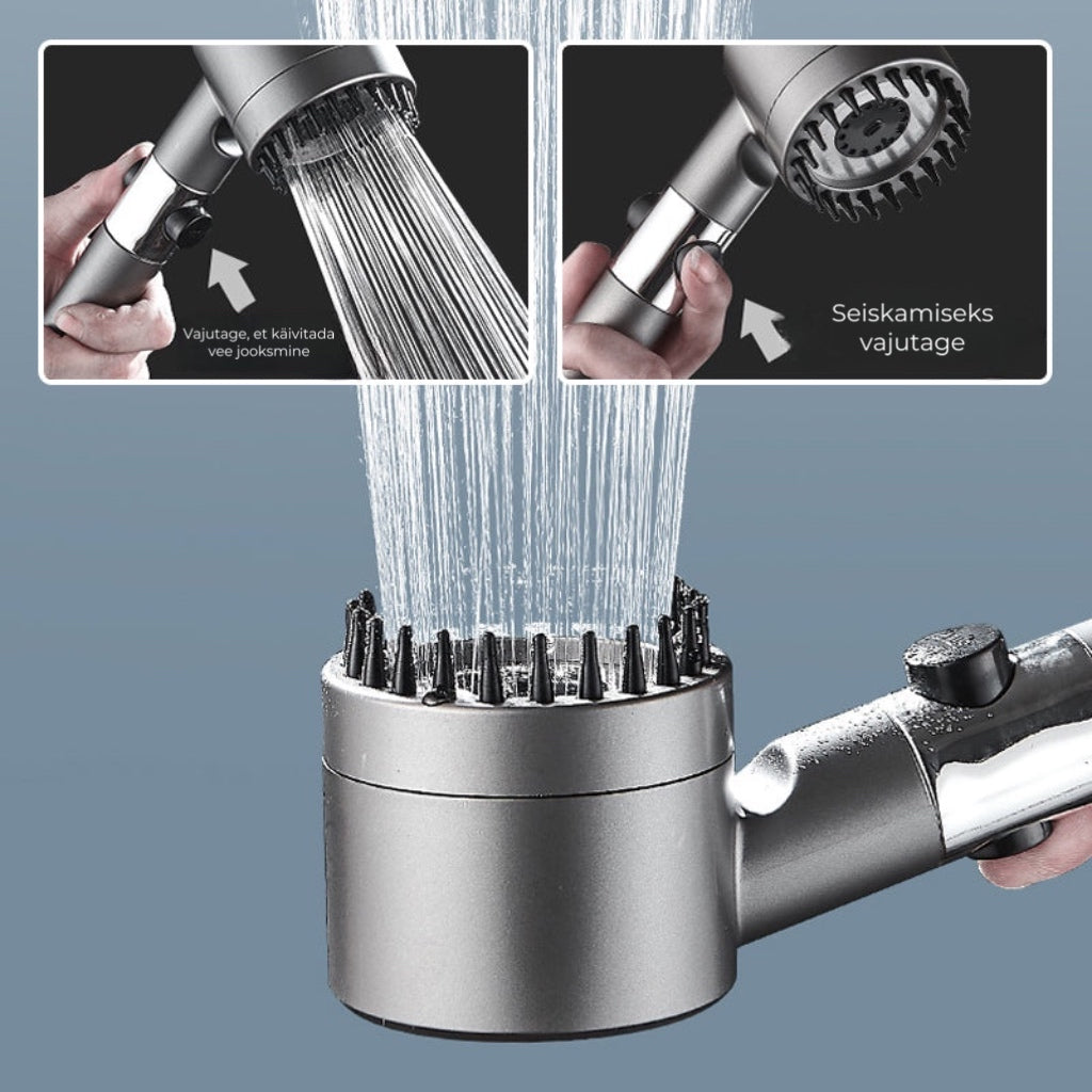 Multifunktsionaalne kõrgsurve dušikomplekt