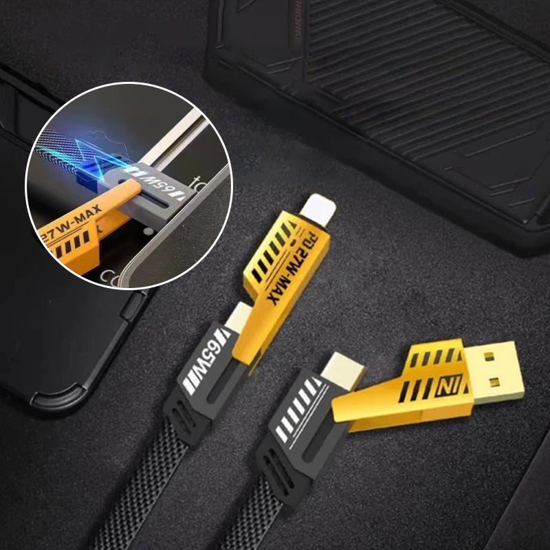 4-in-1 PD 65W kiirlaadimiskaabel