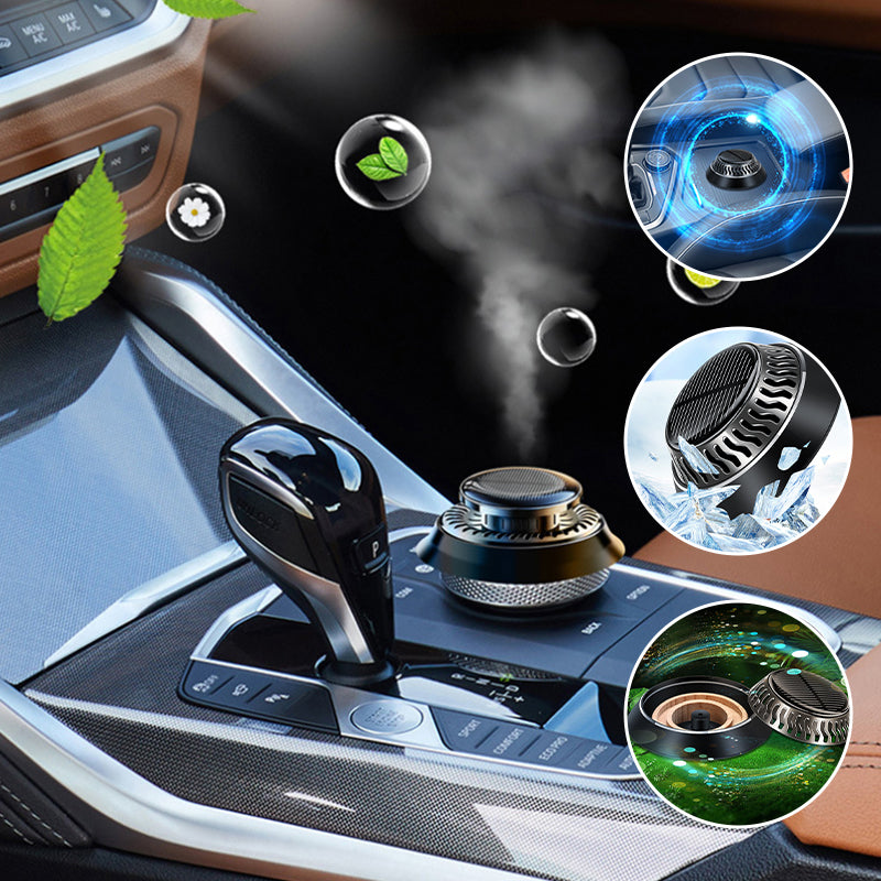 Päikesetoitega pöörlev aroomiteraapia