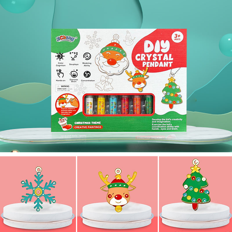 „Tee ise“ kristallide maalimiskomplekt